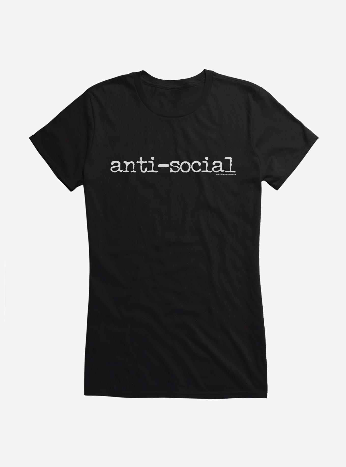 Hot Topic Anti-Social Girls T-Shirt | CoolSprings Galleria