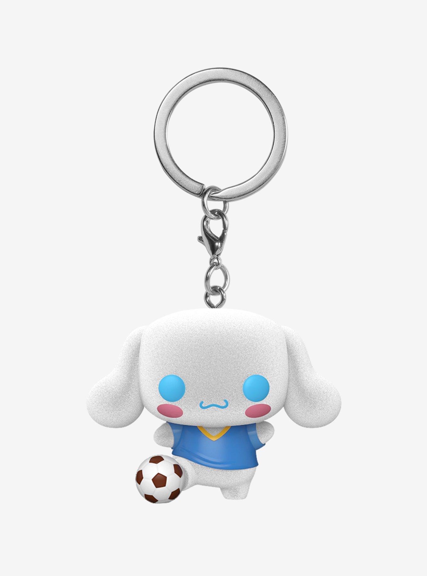 Funko Pocket Pop! Sanrio Cinnamoroll Flocked Vinyl Keychain - BoxLunch Exclusive, , hi-res