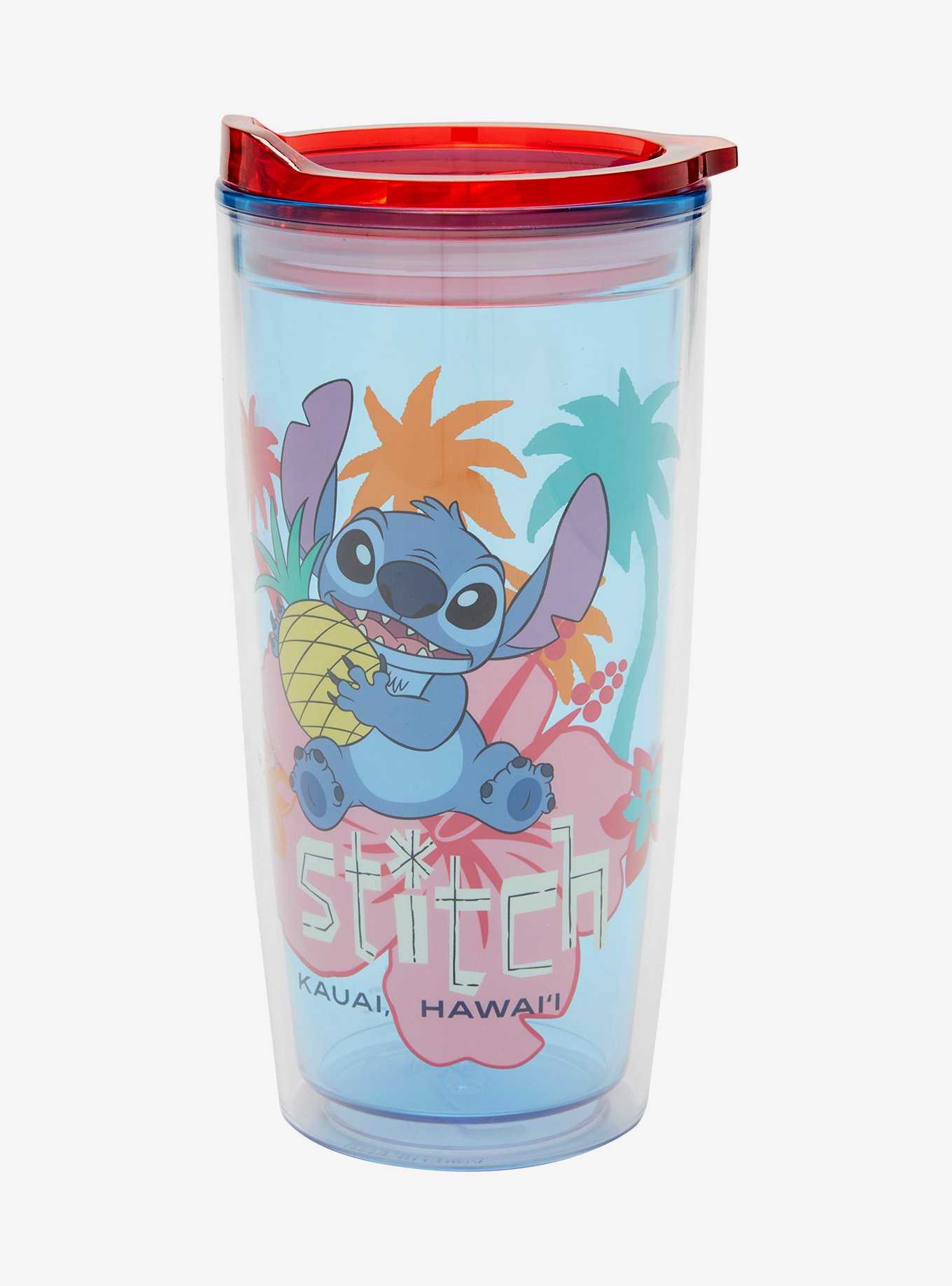 Disney Lilo & Stitch Floral Travel Mug, , hi-res