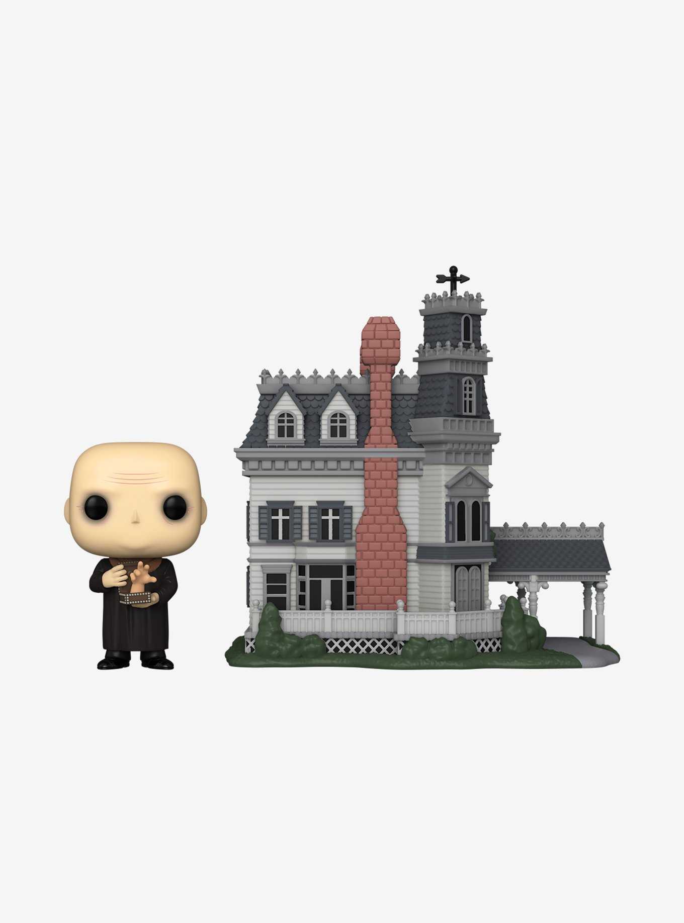 Funko The Addams Family Pop! Town Uncle Fester & Addams Family Mansion Vinyl Figure, , hi-res