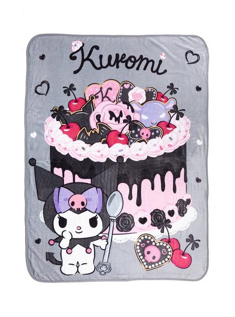 Kuromi Cake Throw Blanket 