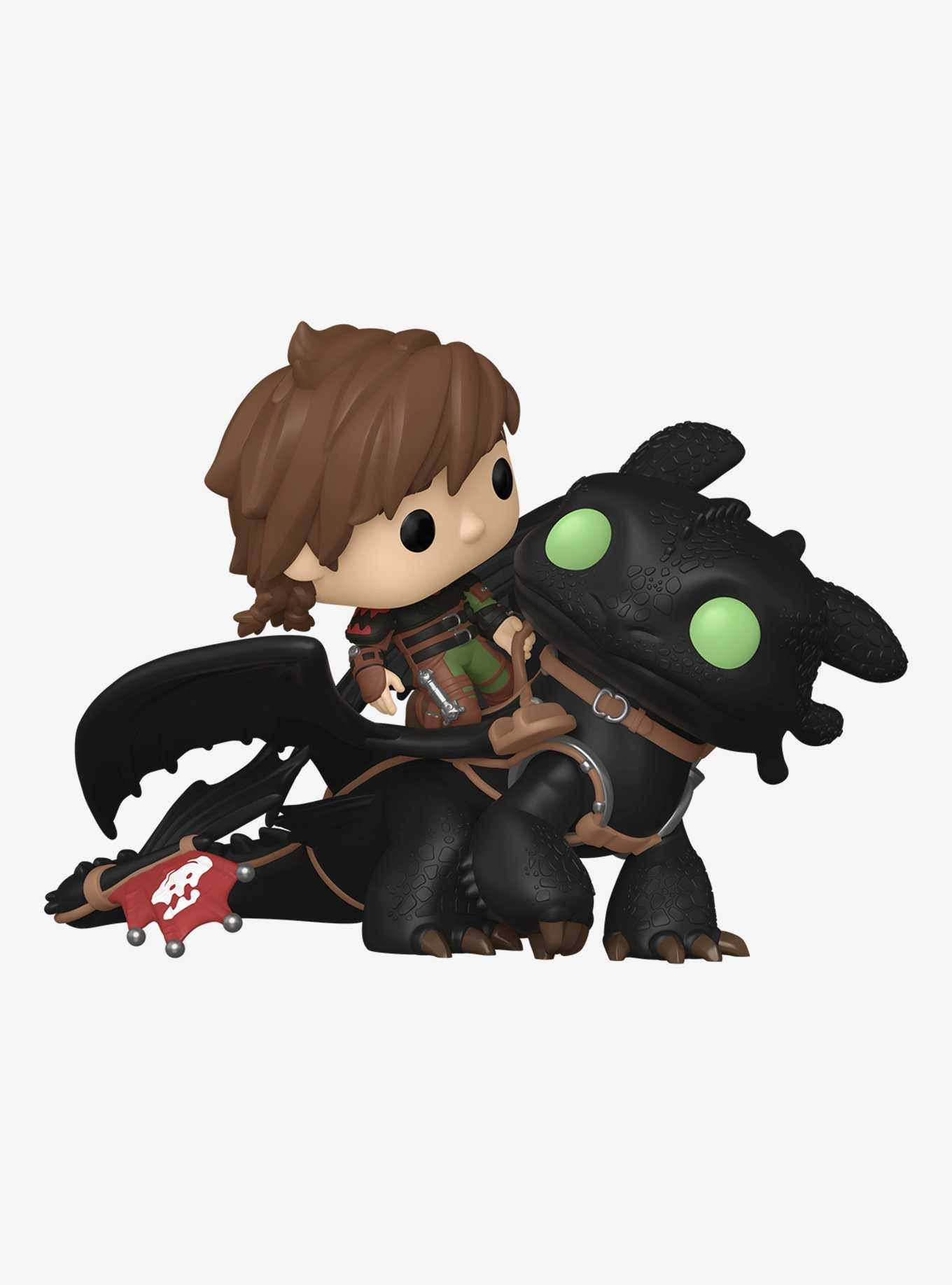 Funko How To Train Your Dragon 2 Pop! Rides Hiccup With Toothless Vinyl Figure, , hi-res