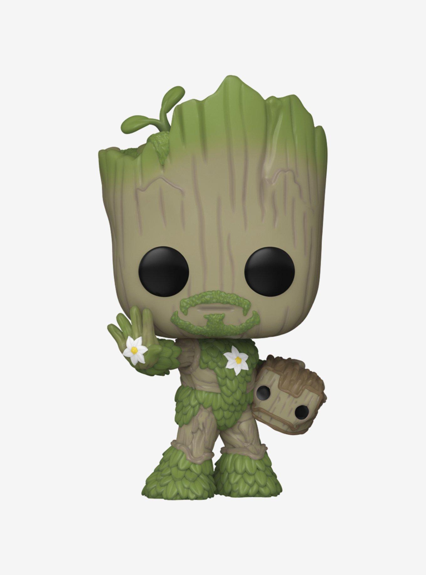 Funko Marvel We Are Groot Pop! Groot As Iron Man Vinyl Bobblehead, , hi-res