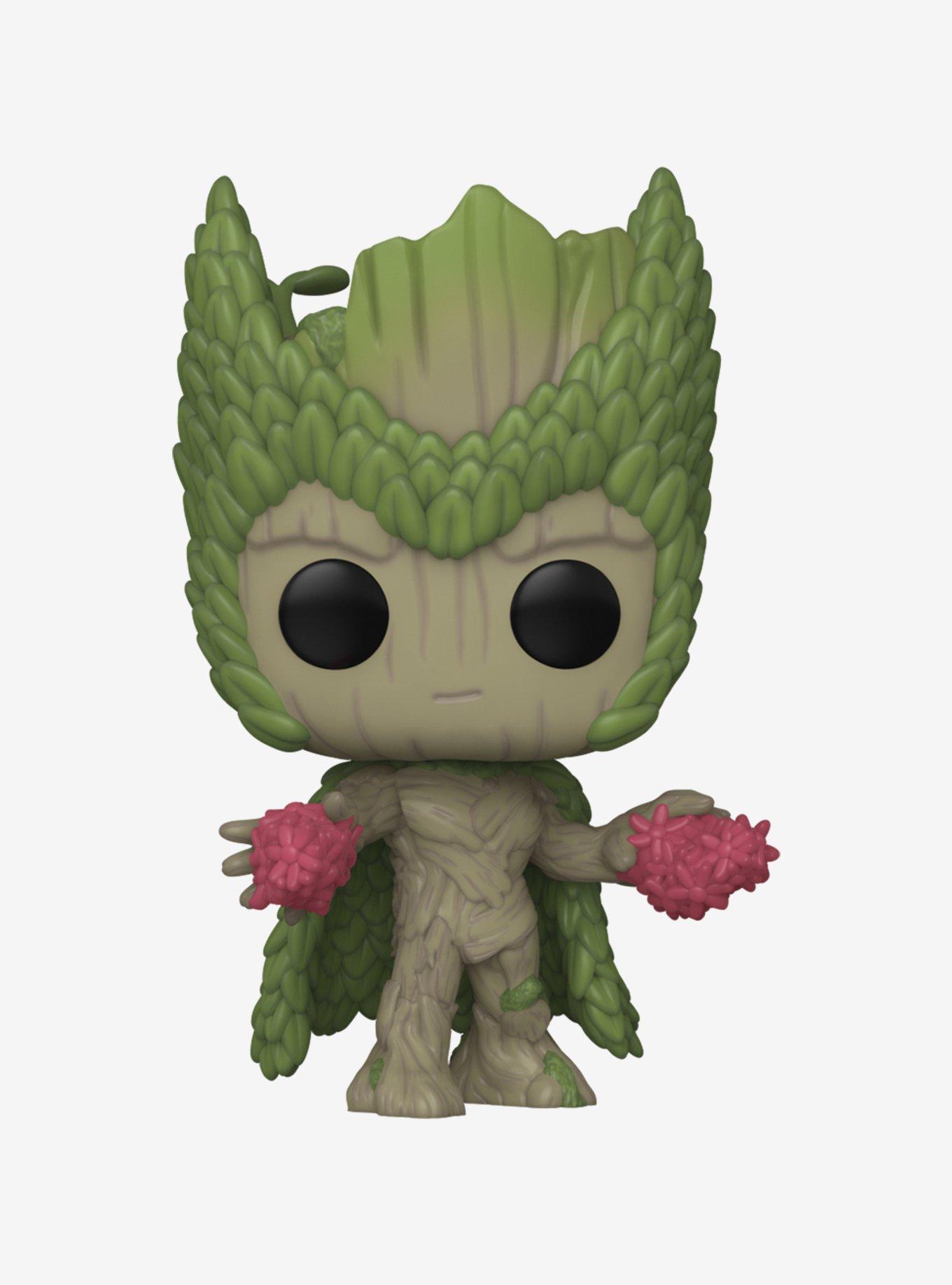 Funko Marvel We Are Groot Pop! Groot As Scarlet Witch Vinyl Bobblehead, , hi-res