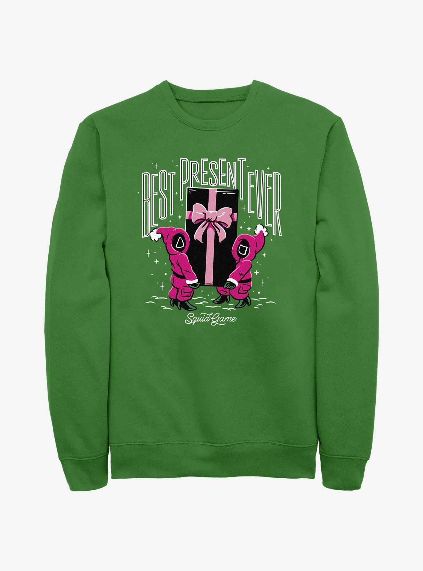 Squid Game Pink Soliders Best Present Ever Sweatshirt, , hi-res