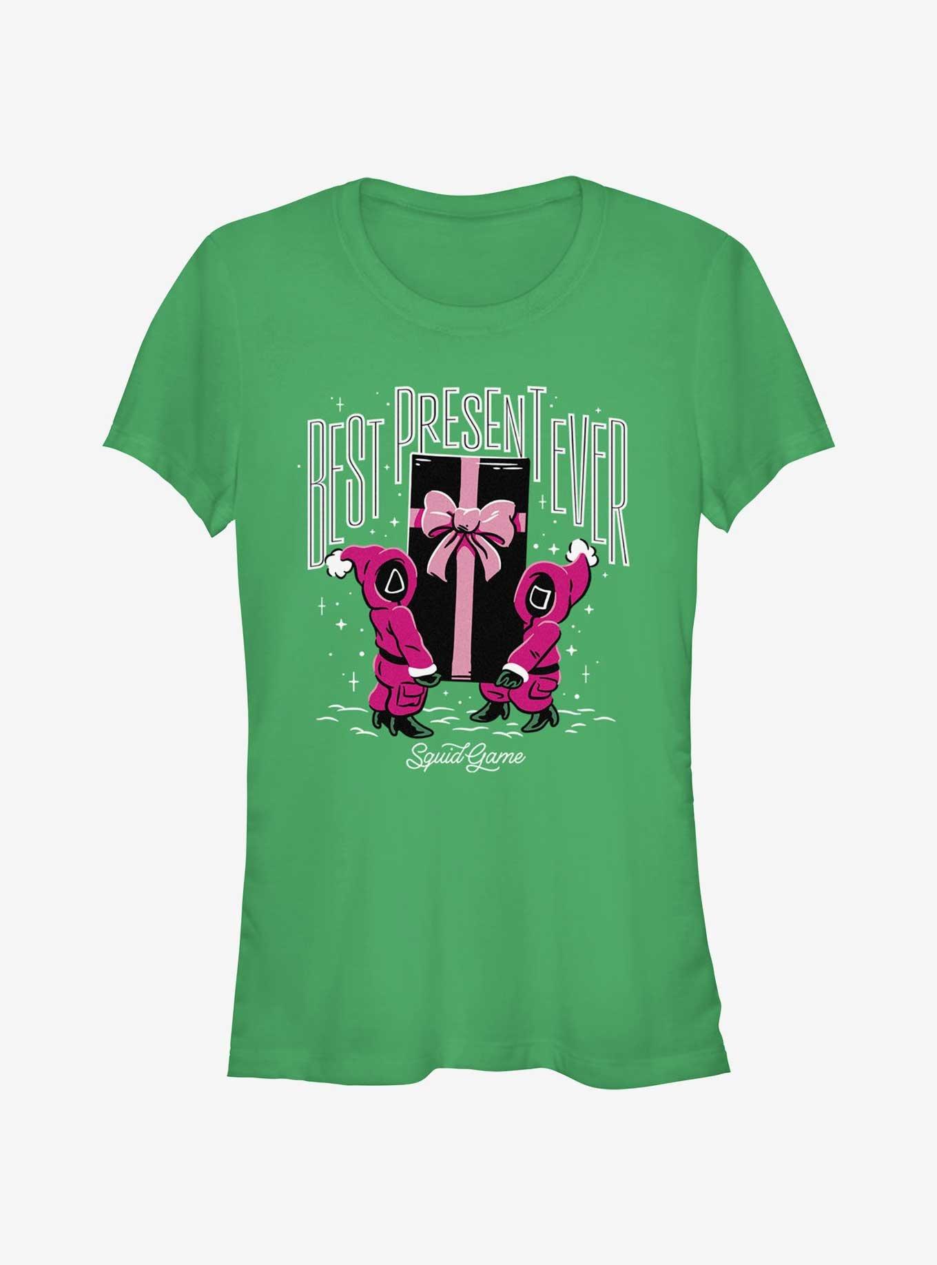 Squid Game Pink Soliders Best Present Ever Girls T-Shirt, KELLY, hi-res