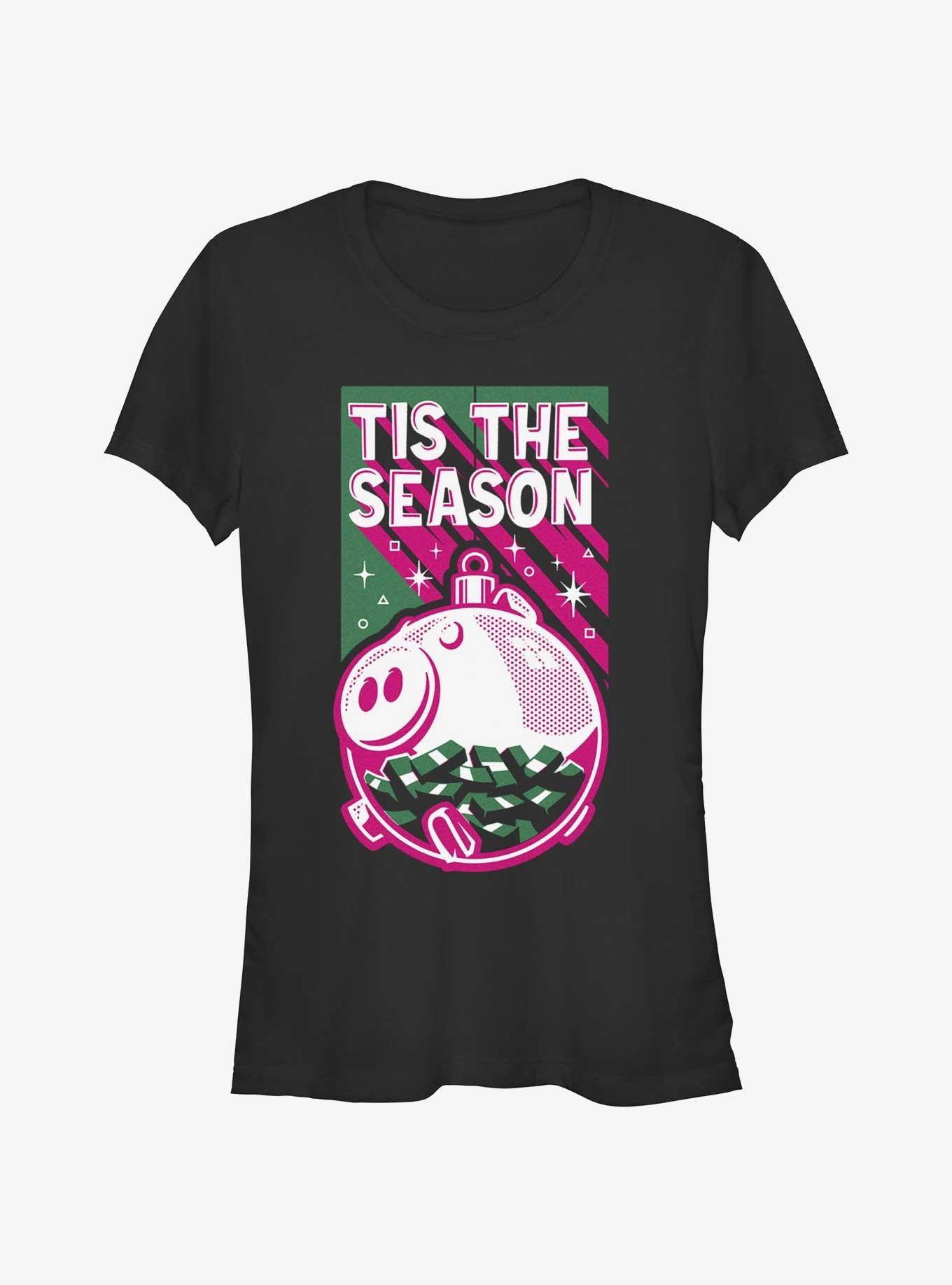 Squid Game Tis The Season Money Bank Girls T-Shirt, BLACK, hi-res