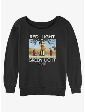 Squid Game Red Light Green Light Womens Slouchy Sweatshirt, , hi-res