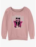 Squid Game Pink Soliders Best Present Ever Womens Slouchy Sweatshirt, DESERTPNK, hi-res