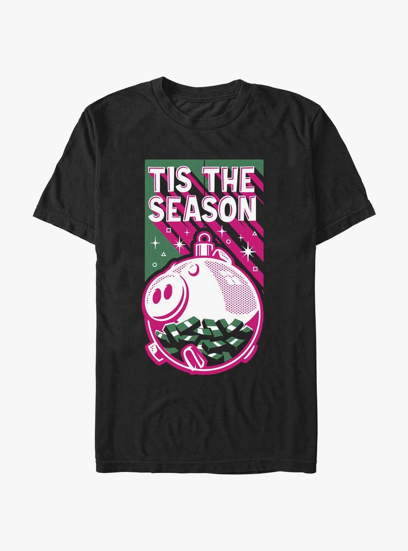 Squid Game Tis The Season Money Bank T-Shirt, BLACK, hi-res