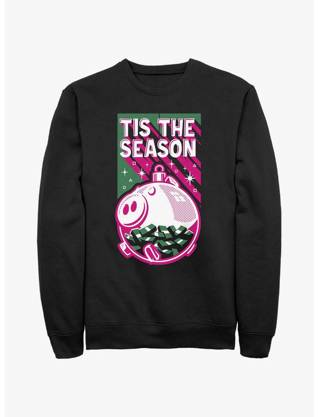 Squid Game Tis The Season Money Bank Sweatshirt, BLACK, hi-res
