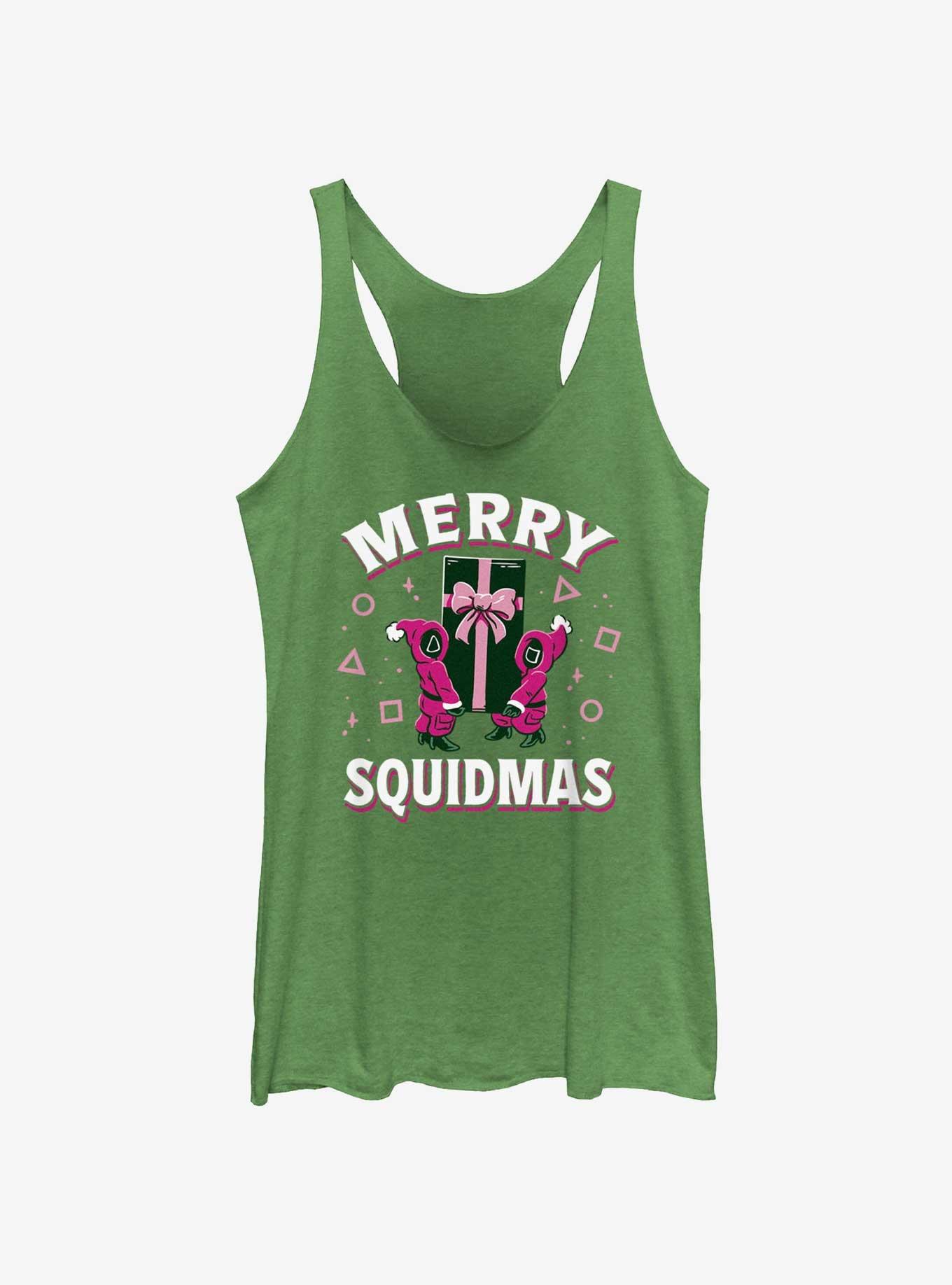 Squid Game Merry Squidmas Womens Tank Top, , hi-res