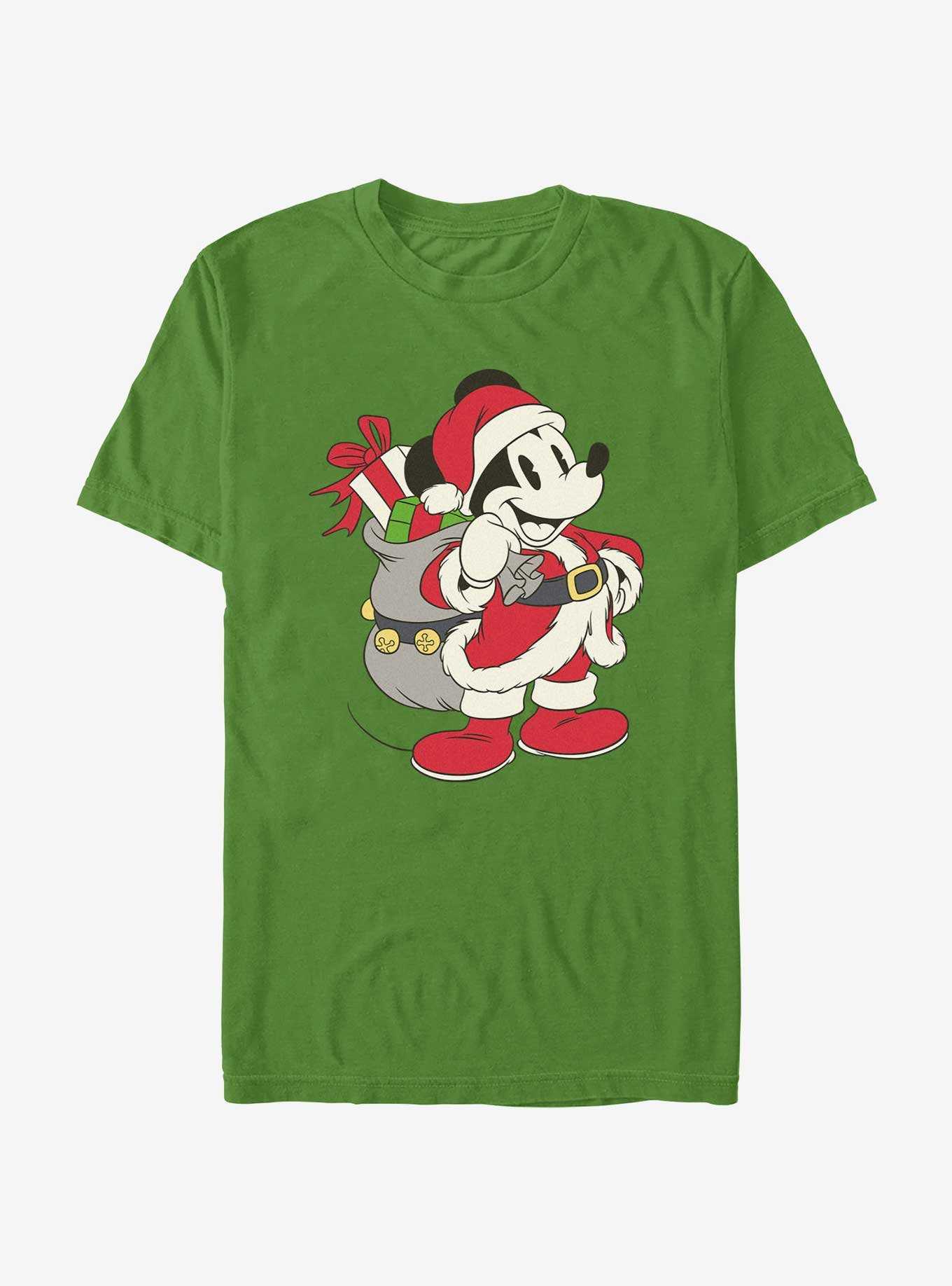 Disney Mickey Mouse Santa Mickey T-Shirt, , hi-res