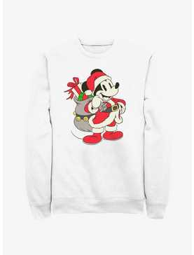 Disney Mickey Mouse Santa Mickey Sweatshirt, , hi-res