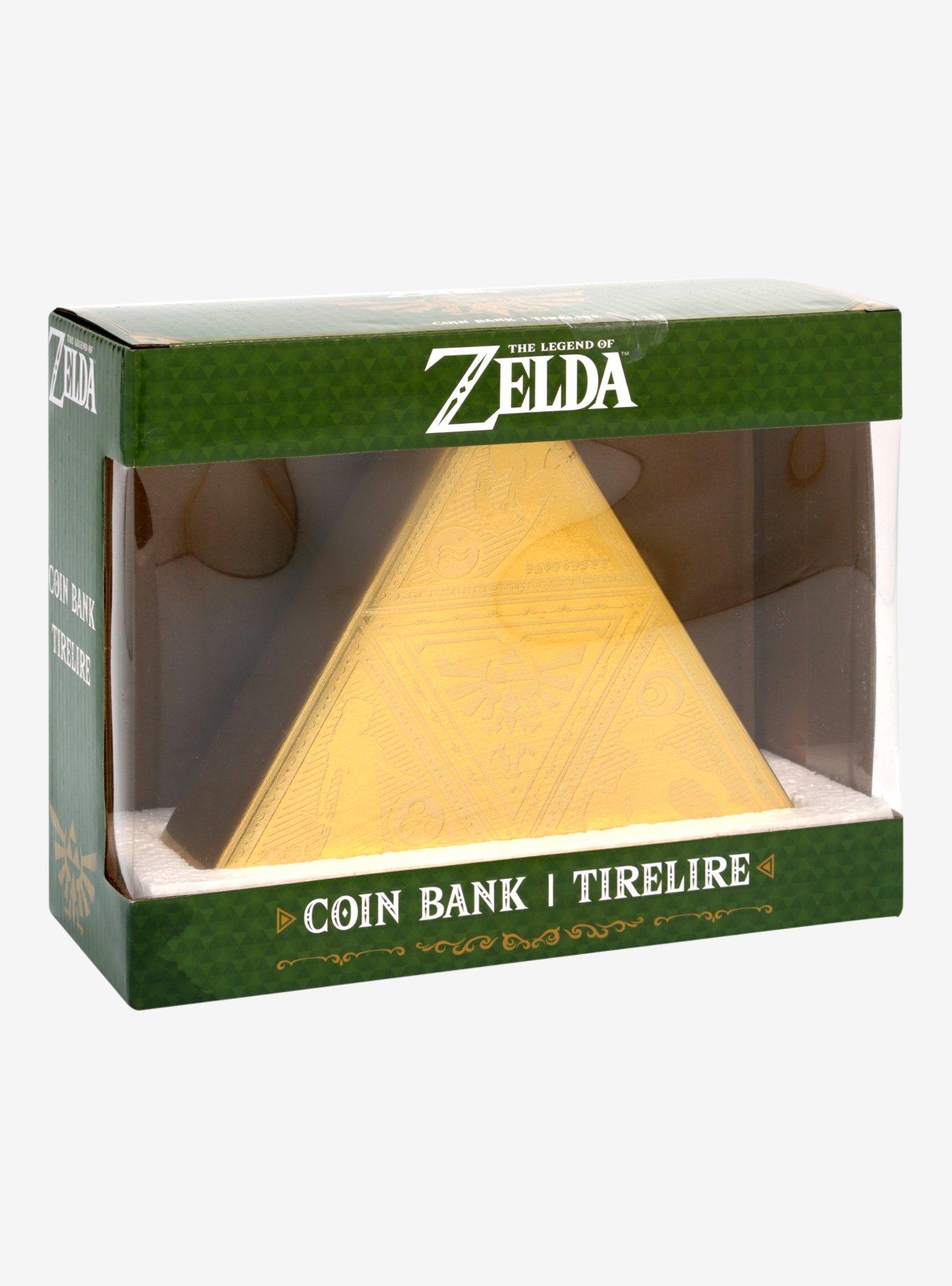 The Legend Of Zelda Triforce Coin Bank, , hi-res