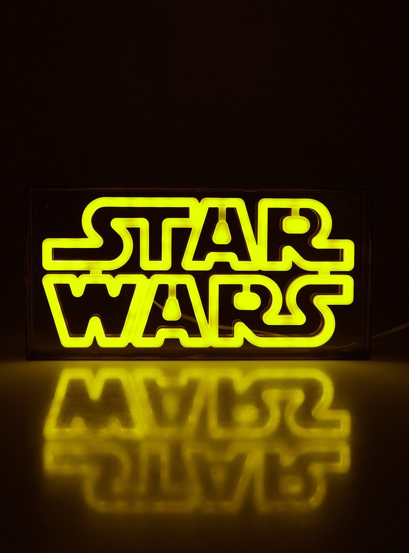 Star Wars Title Lettering LED Neon Lamp