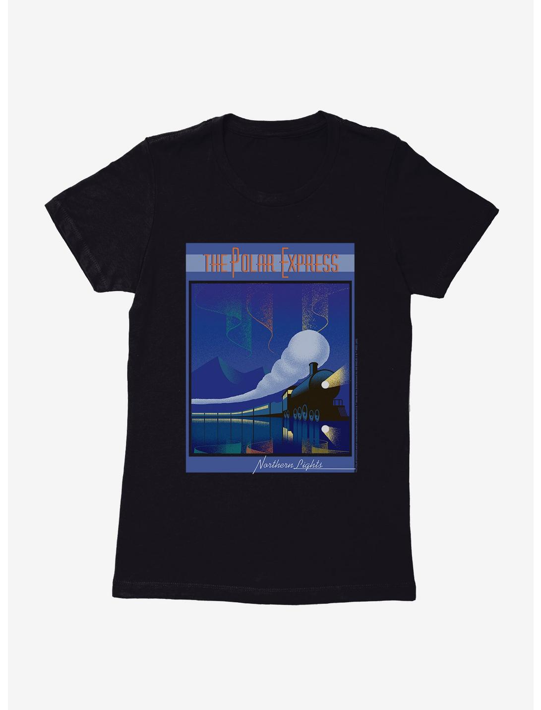 The Polar Express Northern Lights Womens T-Shirt, , hi-res