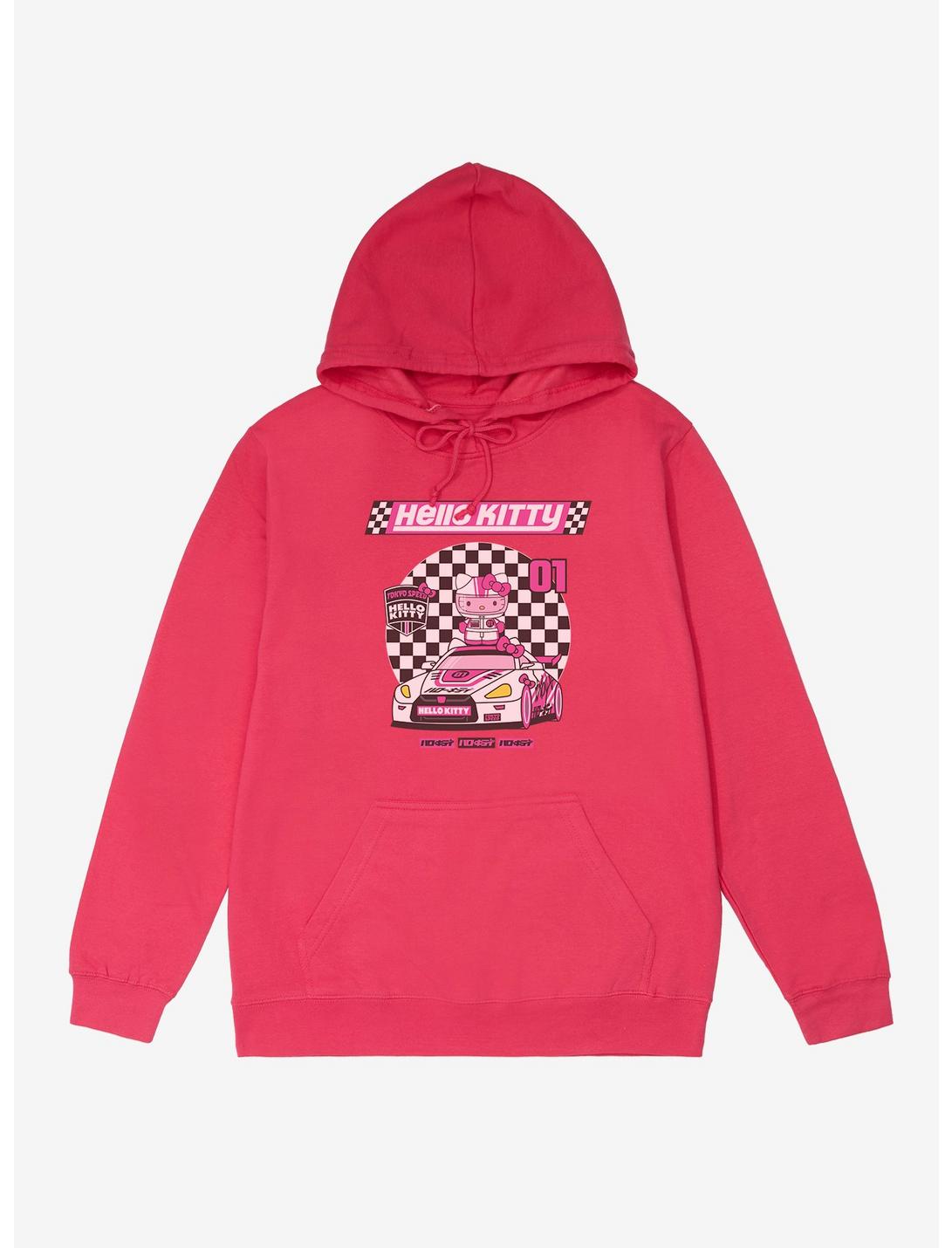 Hello Kitty Tokyo Speed Icon French Terry Hoodie - PINK | BoxLunch