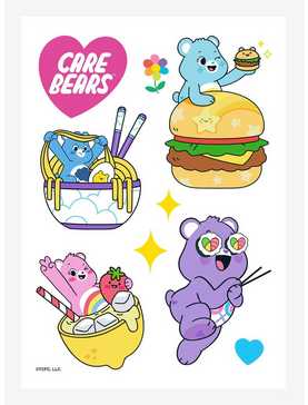 Care Bears Food Club Sticker Sheet, , hi-res