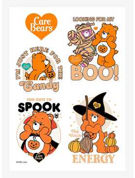 Care Bears Trick-Or-Sweet Sticker Sheet, , hi-res