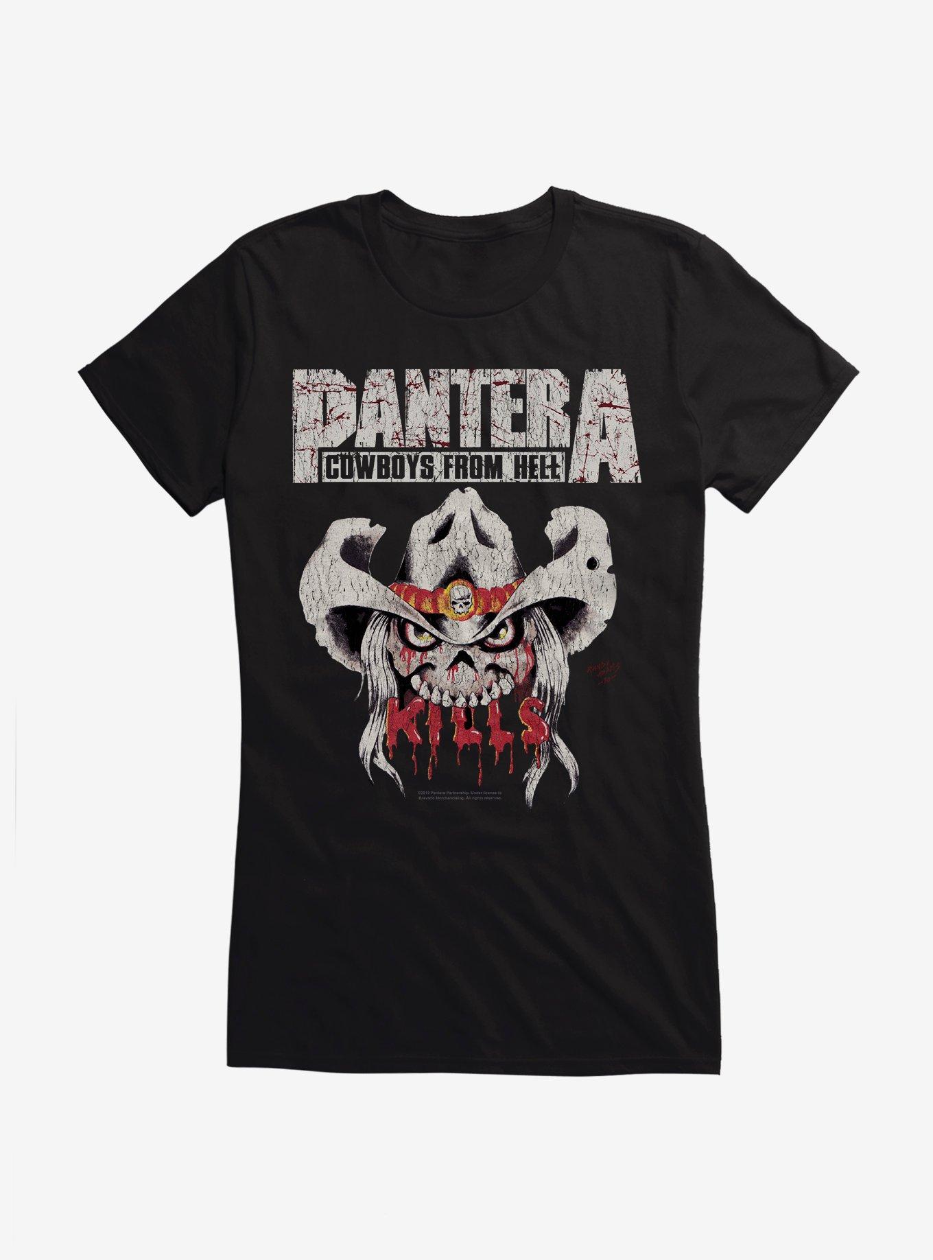 Pantera Cowboys From Hell Kills Girls T-Shirt