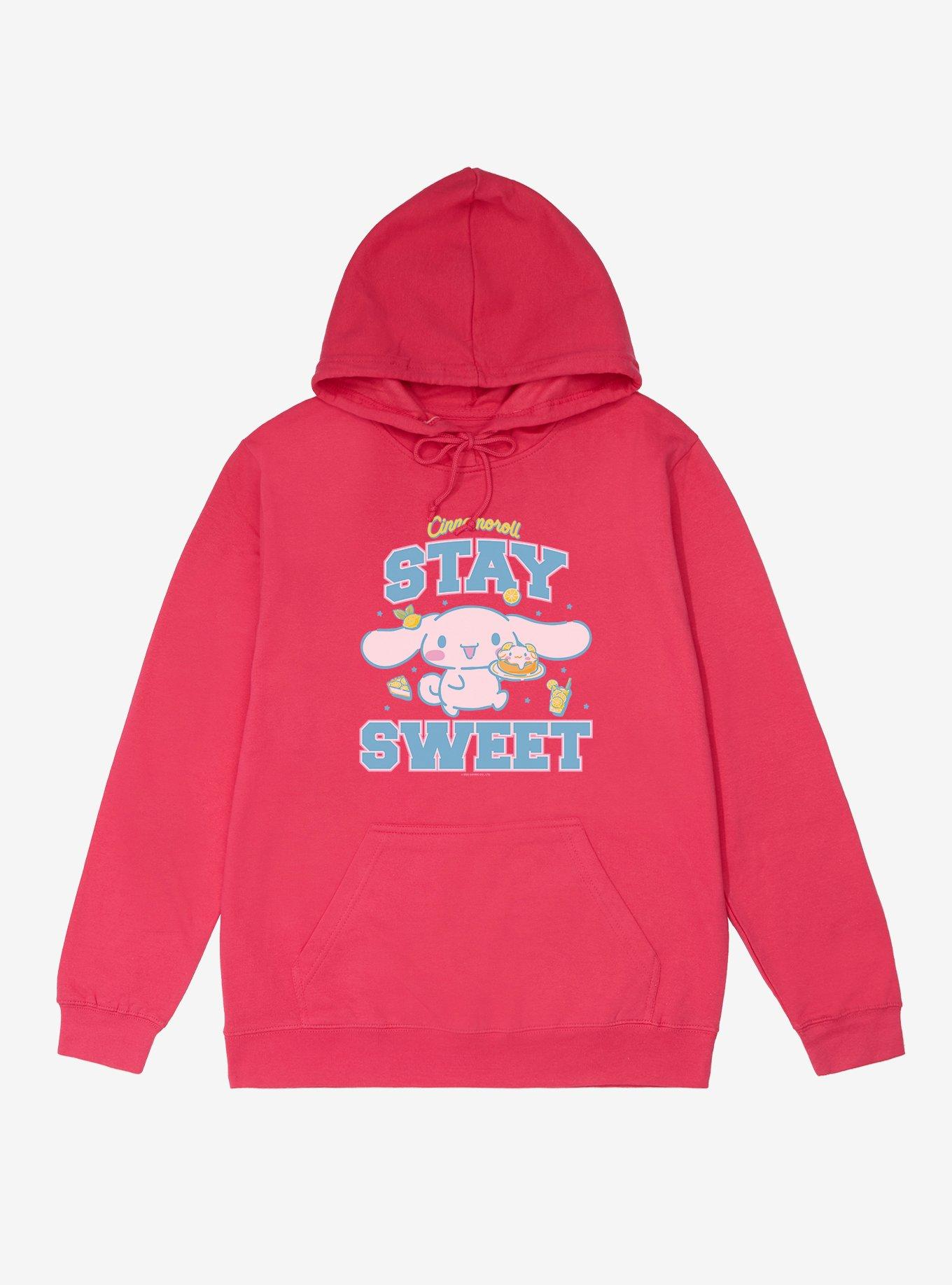 Cinnamoroll Stay Sweet French Terry Hoodie - PINK | Hot Topic