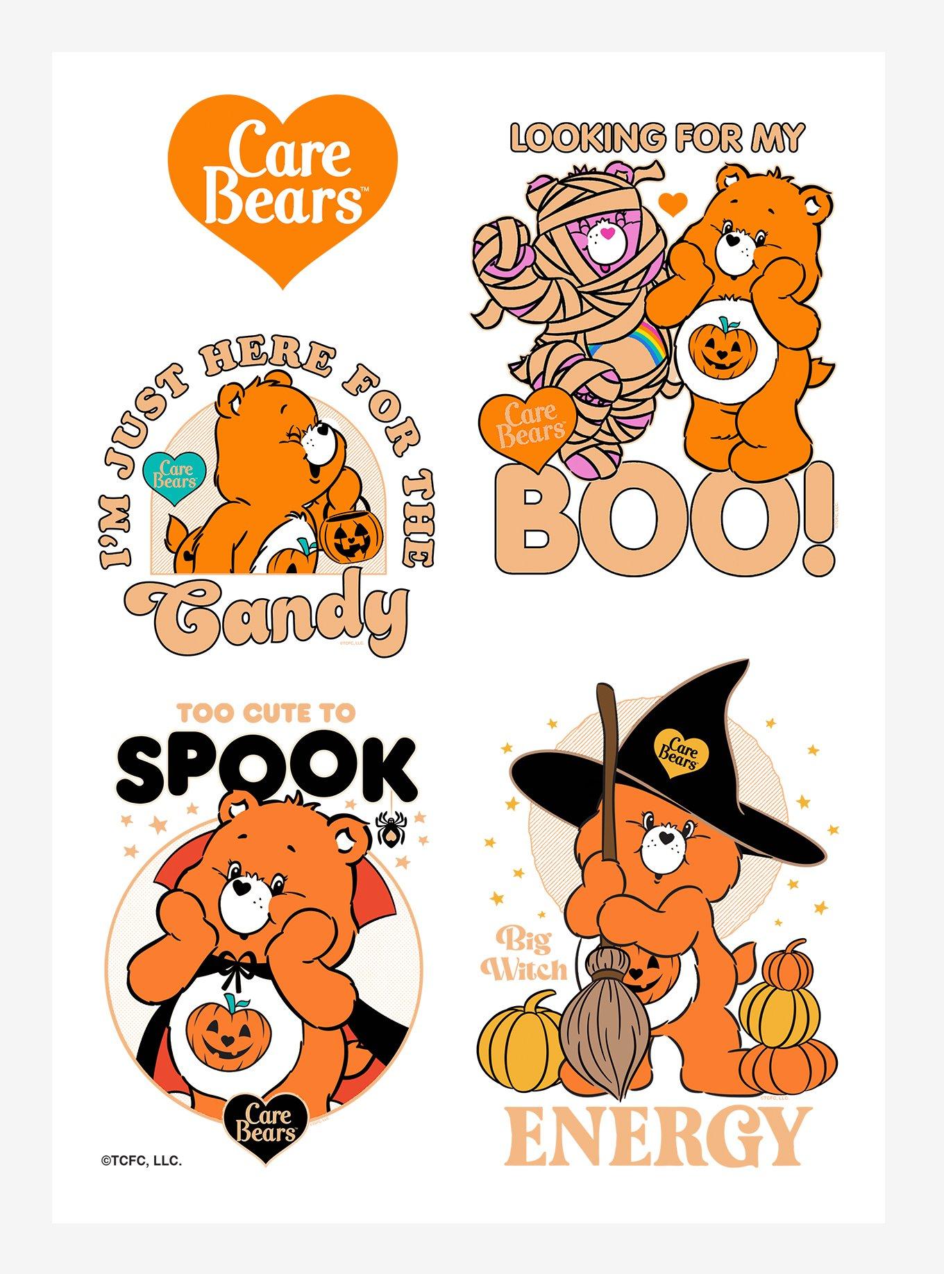 Care Bears Trick-Or-Sweet Sticker Sheet, , hi-res