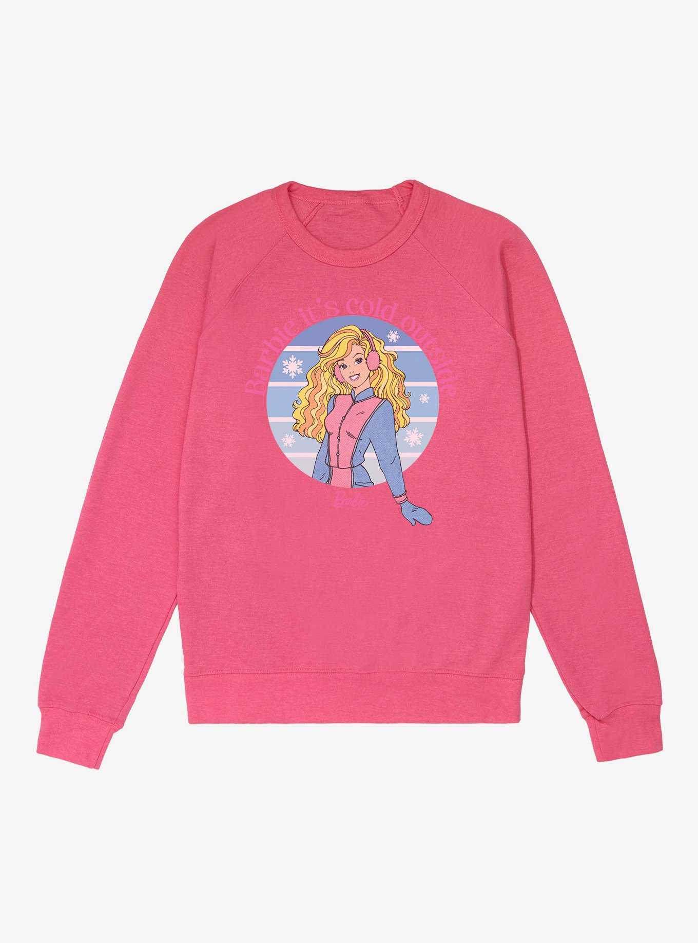 Barbie It's Cold Outside French Terry Sweatshirt, , hi-res