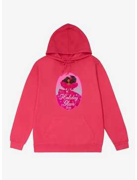 Barbie Holiday Glam French Terry Hoodie, , hi-res