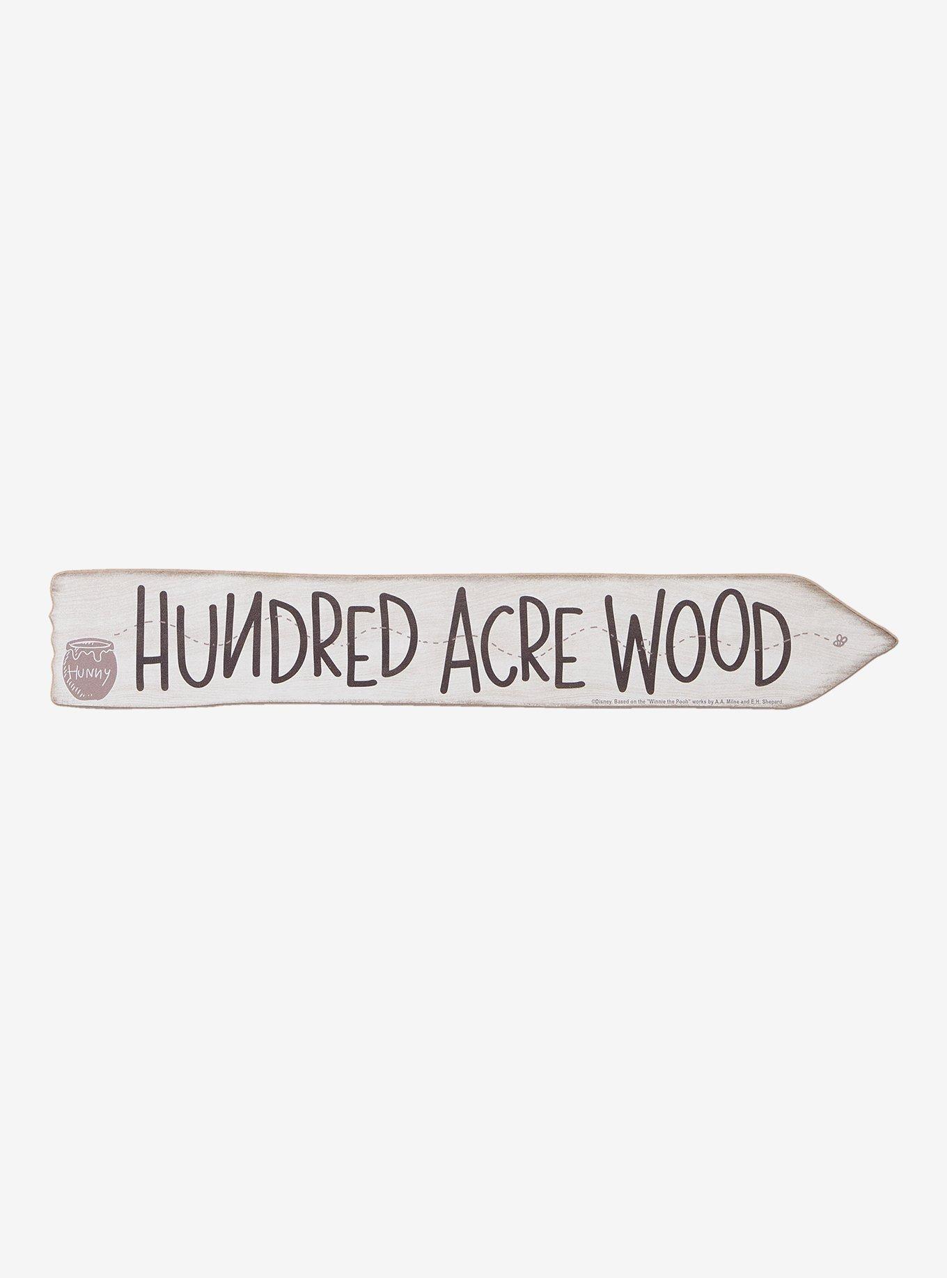 Disney Winnie The Pooh Hundred Acre Wood Arrow Wall Art, , hi-res