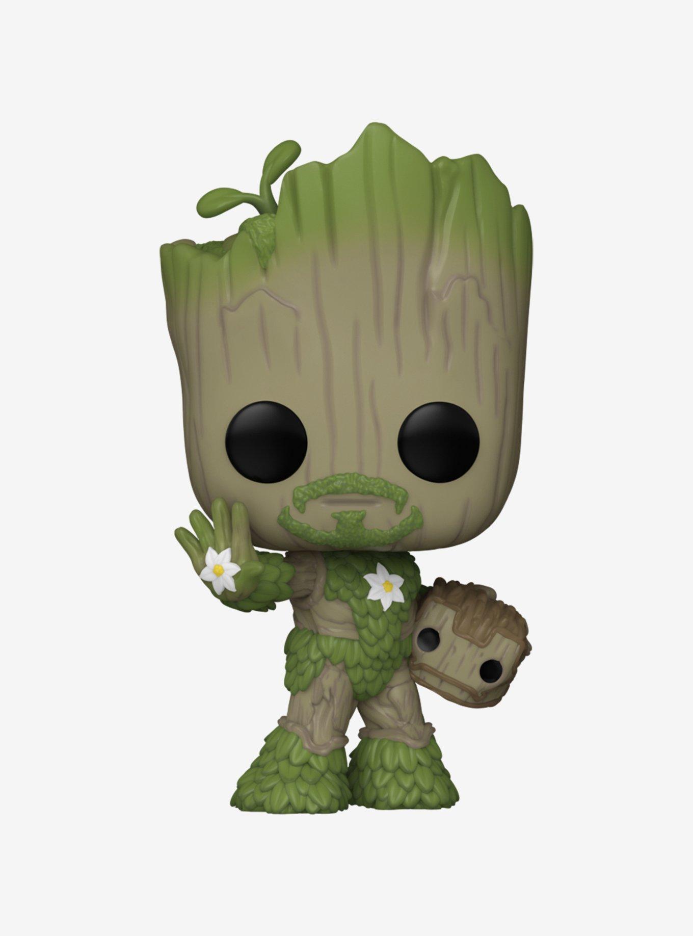 Funko Pop! Marvel 85th Anniversary We Are Groot Groot as Iron Man Vinyl Bobblehead Figure, , hi-res