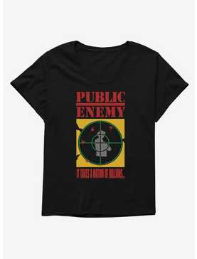 Public Enemy Takes A Nation Of Millions Girls T-Shirt Plus Size, , hi-res