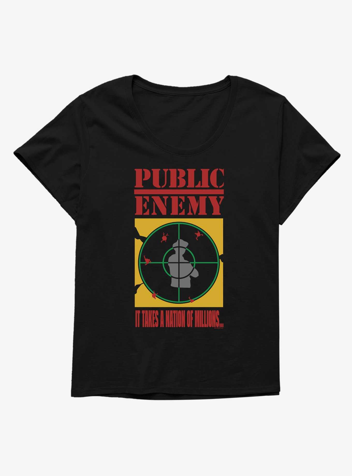 Public Enemy Takes A Nation Of Millions Girls T-Shirt Plus Size, , hi-res