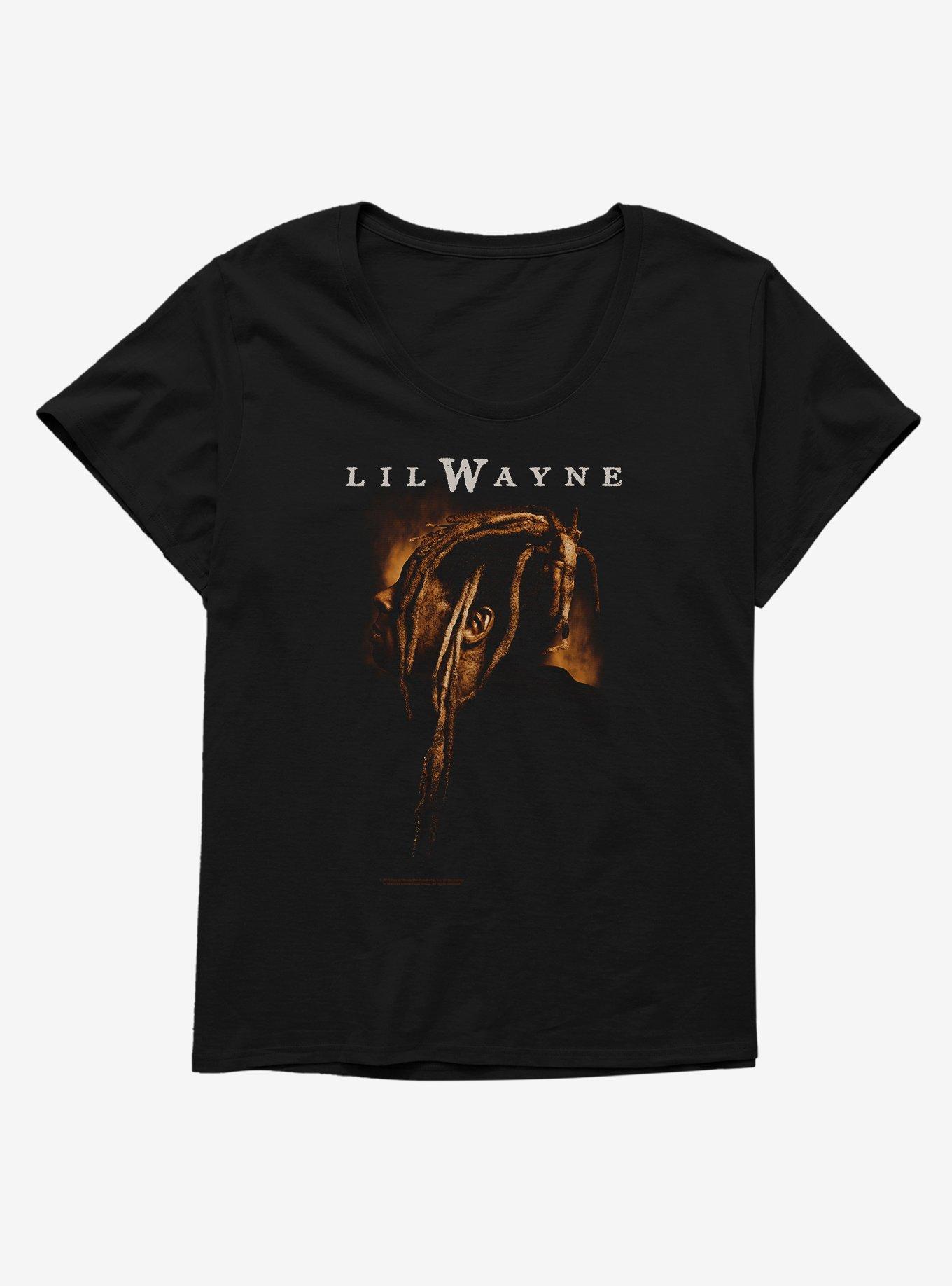 Lil Wayne Locks Girls T-Shirt Plus Size, BLACK, hi-res