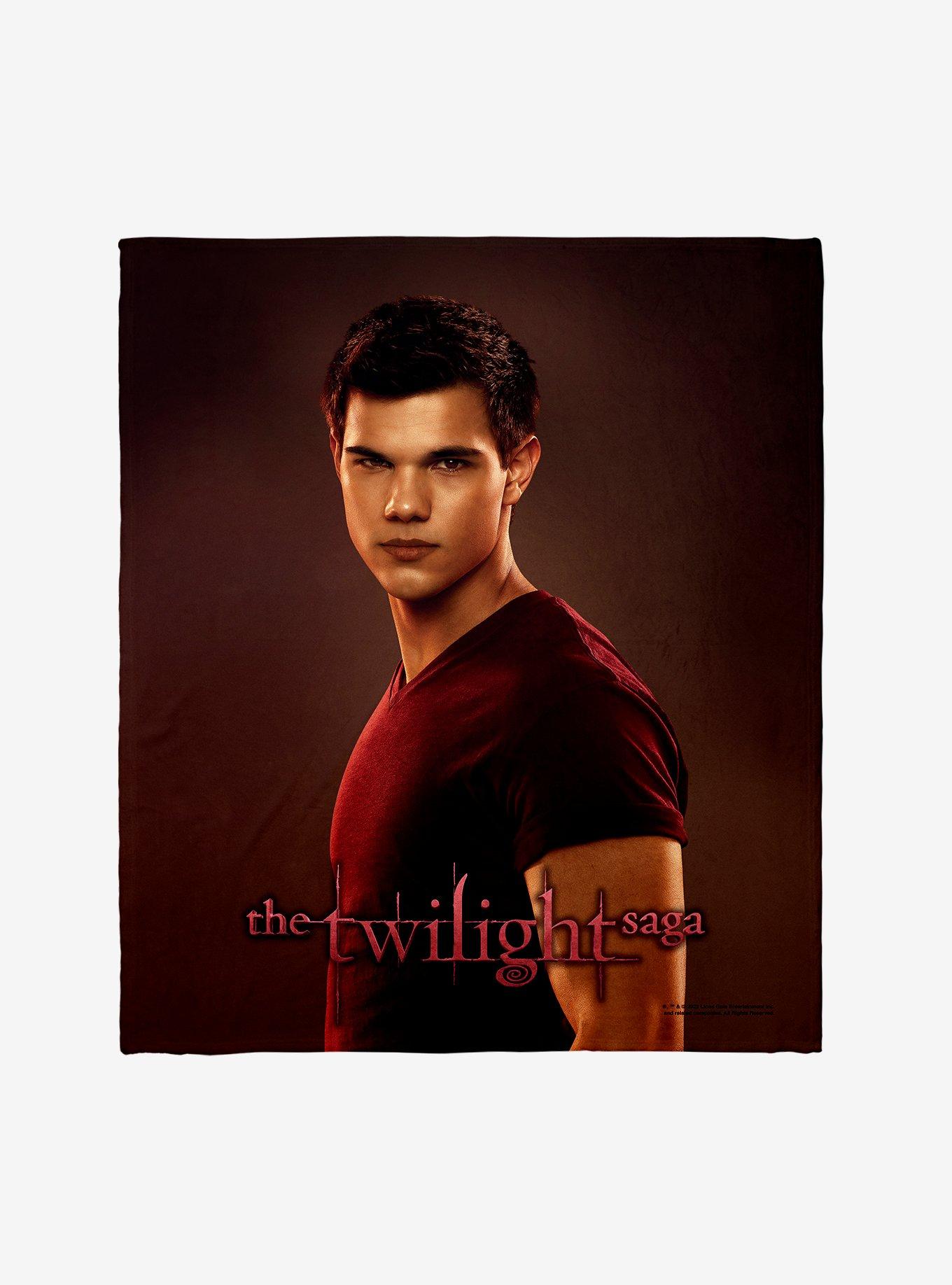 Twilight Jacob Black Throw Blanket - WHITE