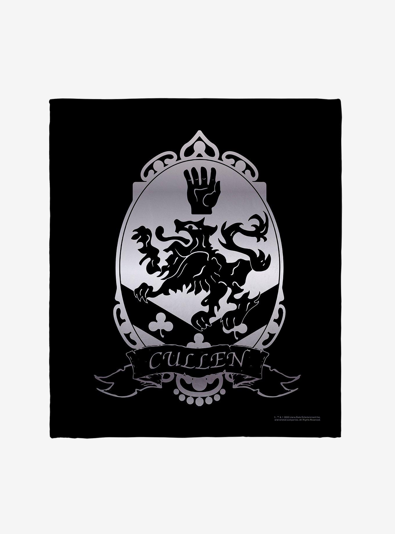 Twilight Cullen Crest Throw Blanket, , hi-res