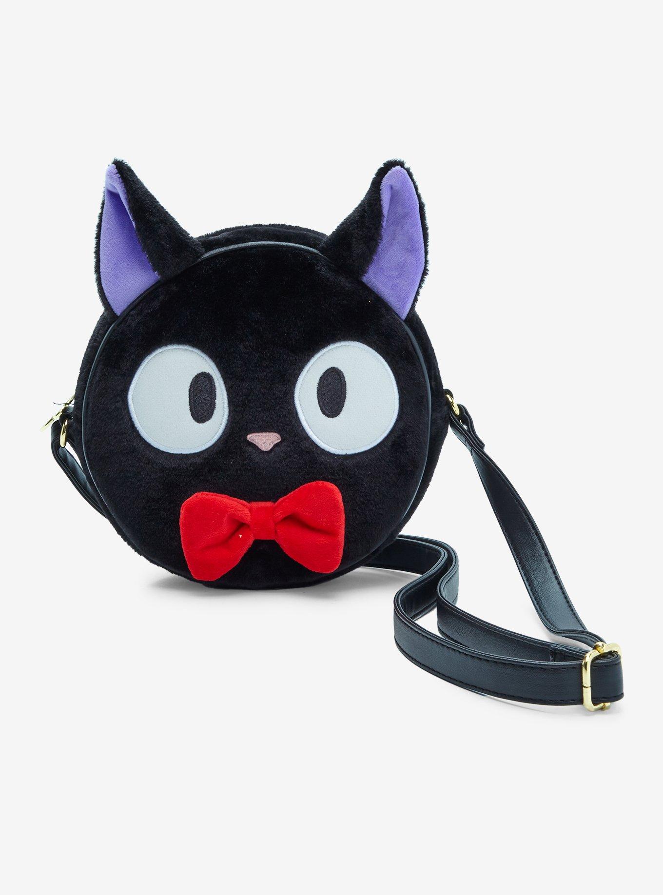 Studio Ghibli&reg; Kiki's Delivery Service Jiji Figural Crossbody Bag, , hi-res