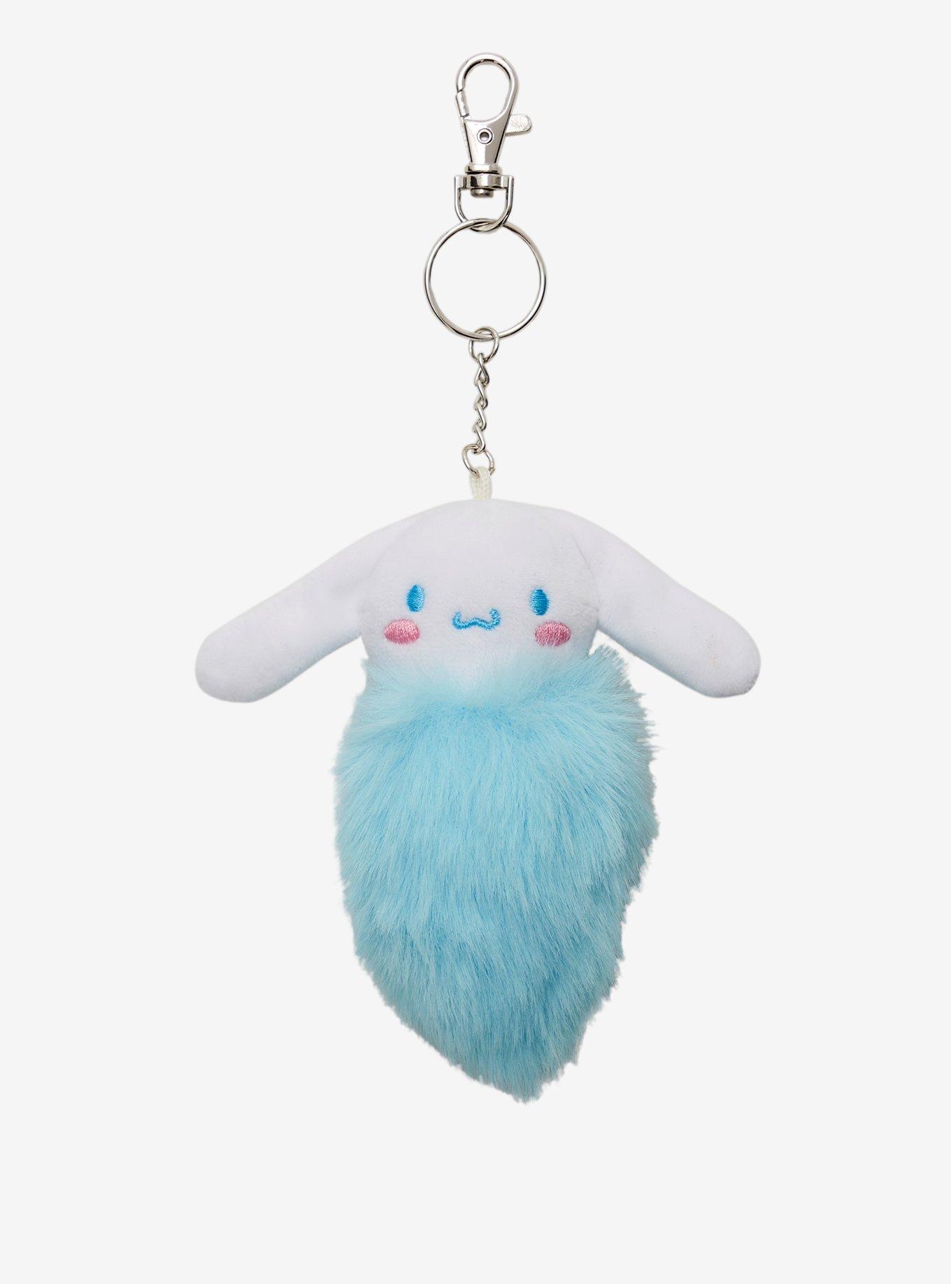 Cinnamoroll Fuzzy Tail Plush Key Chain, , hi-res