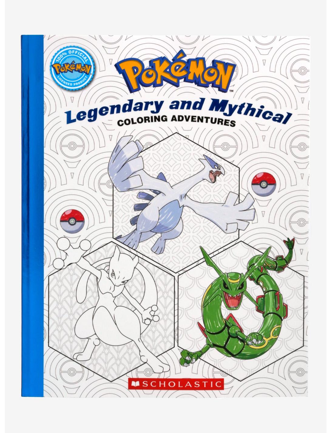 Pokémon Coloring Adventures #2: Legendary & Mythical Pokémon [Book]