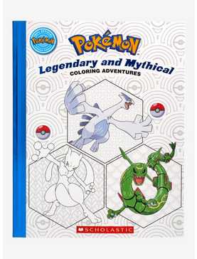 Pokemon Coloring Adventures: Legendary And Mythical Coloring Book, , hi-res