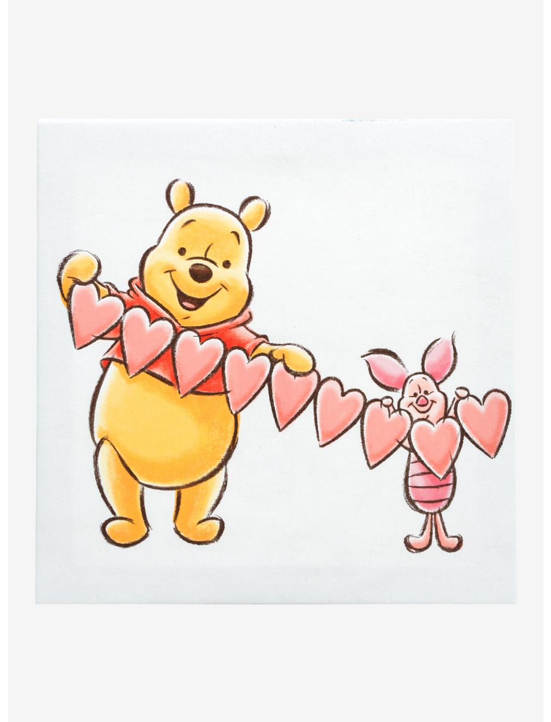 Disney Winnie The Pooh Heart Canvas Art, , hi-res