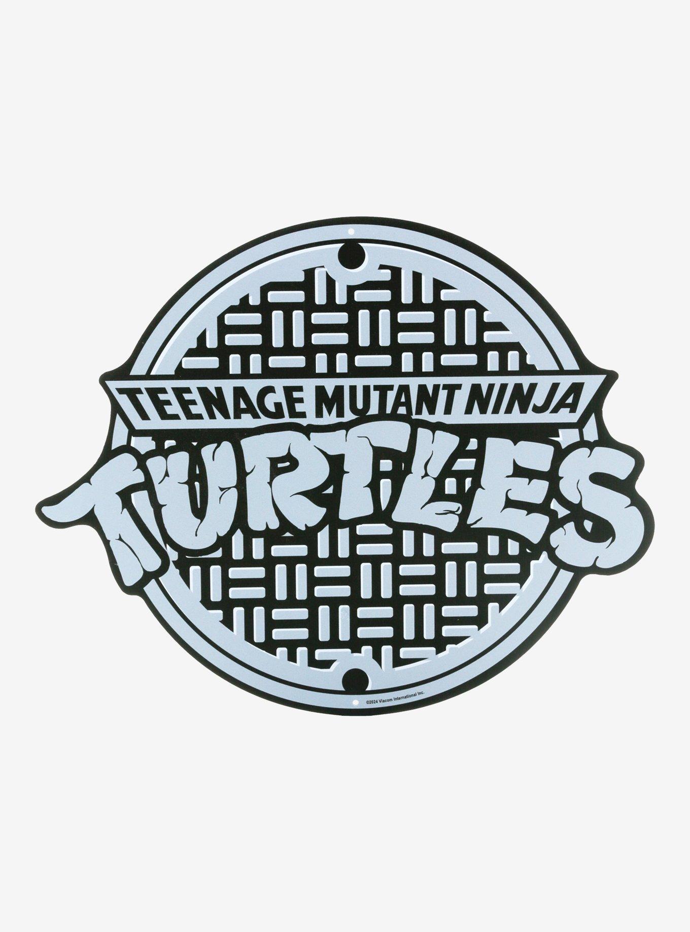 Teenage Mutant Ninja Turtles Sewer Cover Tin Wall Art, , hi-res