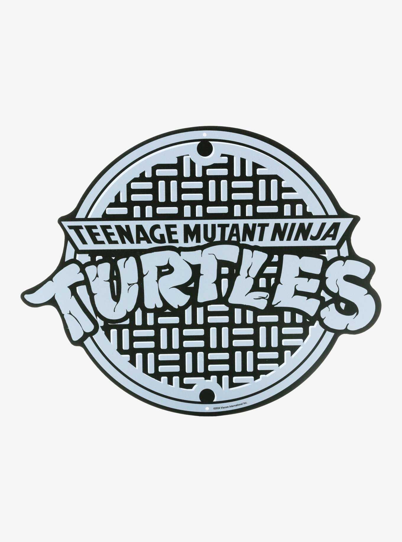 Teenage Mutant Ninja Turtles Sewer Cover Tin Wall Art | Hot Topic