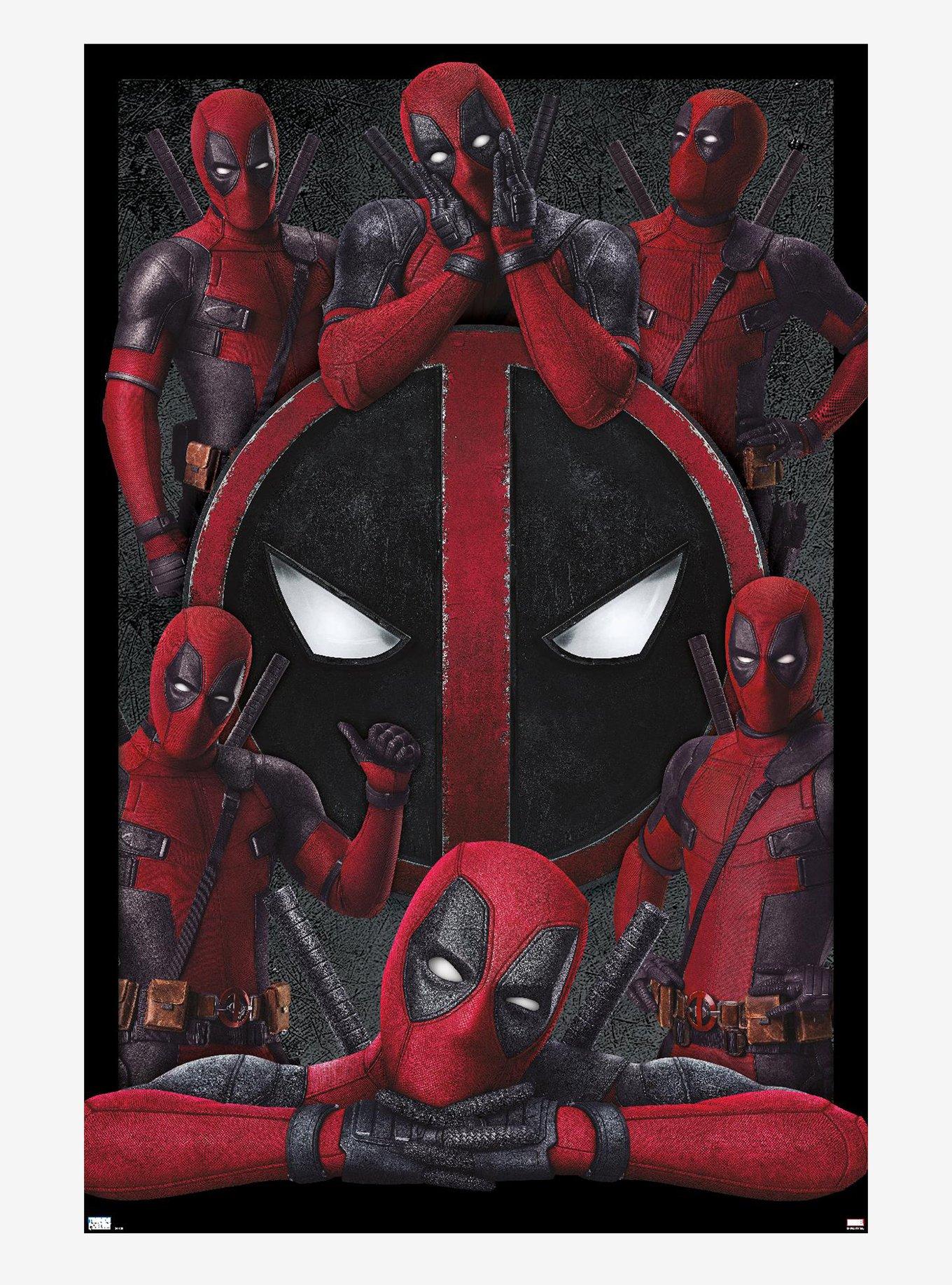 Marvel Deadpool Collage Poster, , hi-res