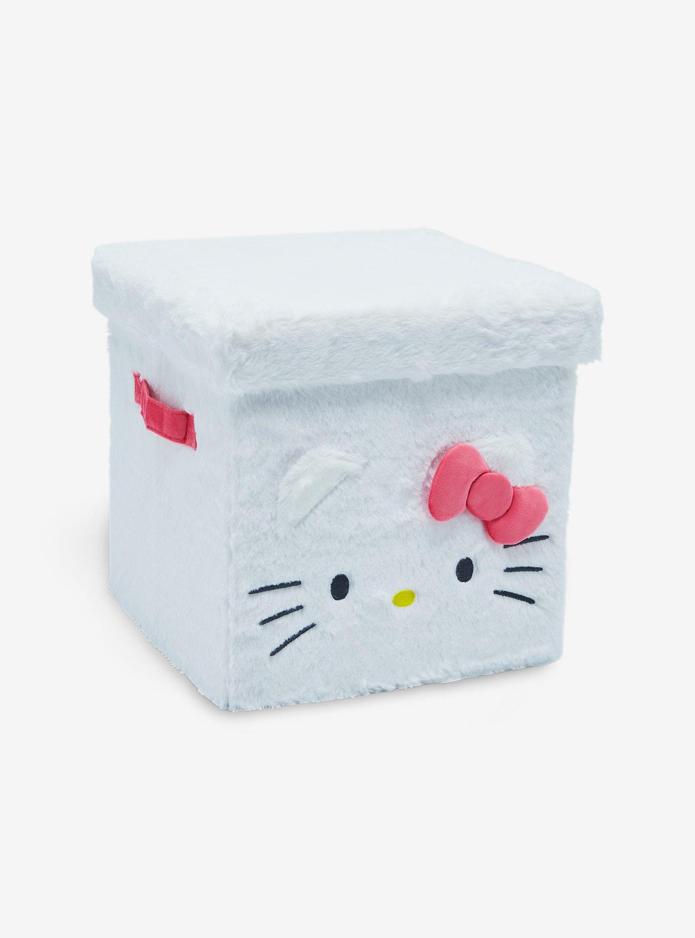 Hello Kitty Plush Storage Cube