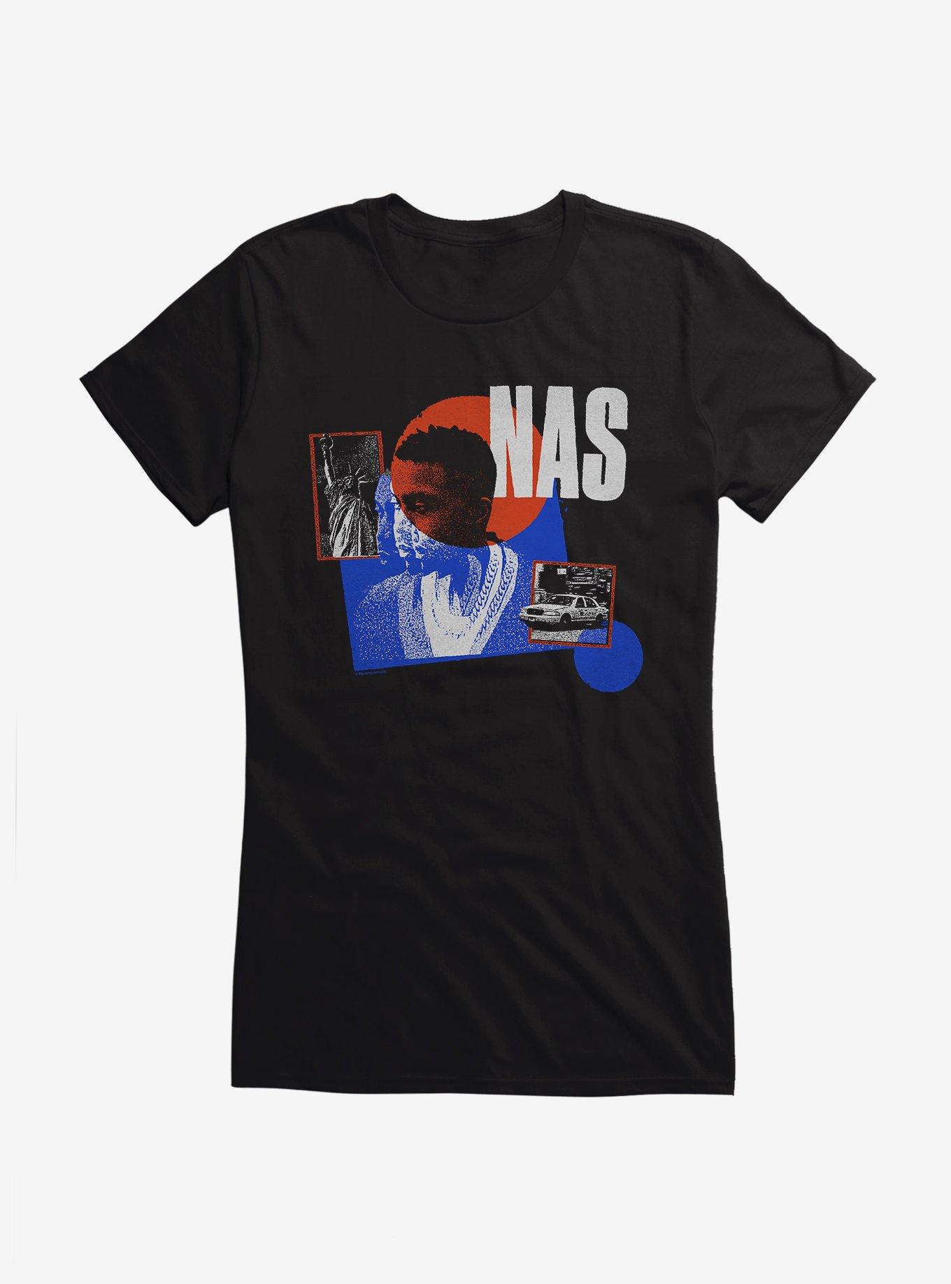 Nas Streets Of New York Girls T-Shirt, , hi-res