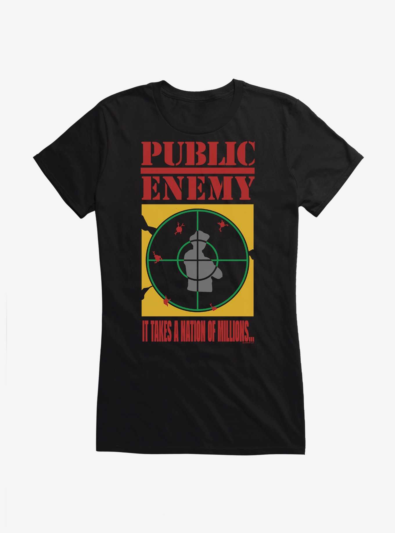 Public Enemy Takes A Nation Of Millions Girls T-Shirt, , hi-res