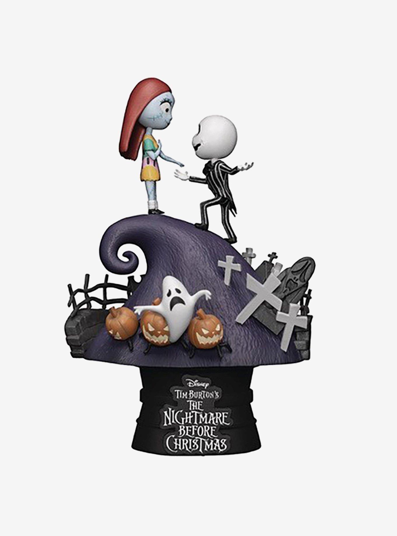 Beast Kingdom The Nightmare Before Christmas Jack & Sally D-Stage Statue, , hi-res