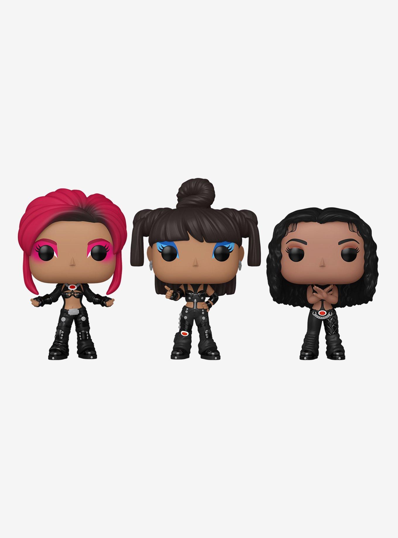 Funko Pop! Rocks TLC T-Boz, Left Eye, and Chilli Vinyl Figure Set