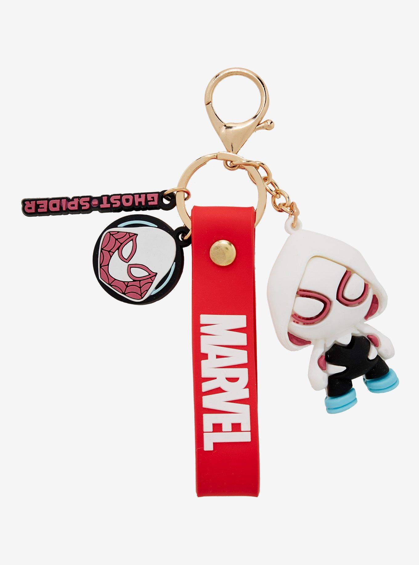 Marvel Spider-Man Spider Gwen 3D Wristlet Keychain